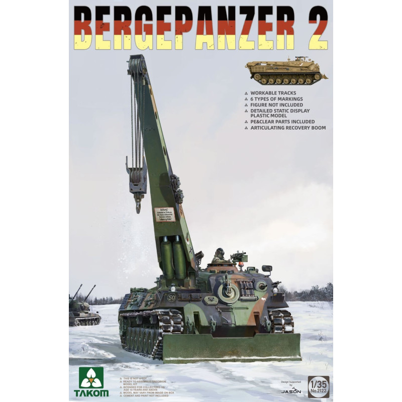 Bergepanzer 2 Standard 2122 Takom 1:35
