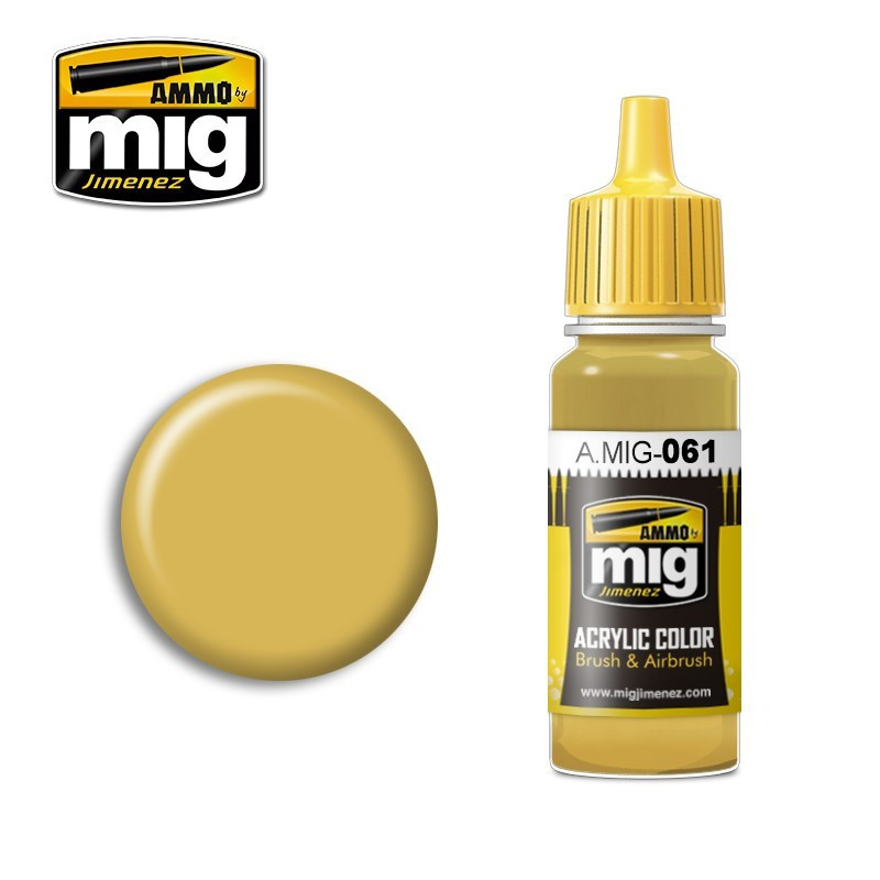 Warm Sand Yellow 0061 AMMO by Mig