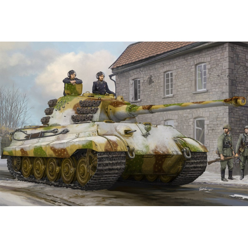 Pz.Kpfw.VI Sd.Kfz.182 Tiger II (Henschel Feb-1945 Production) 84532 Hobby Boss 1:35