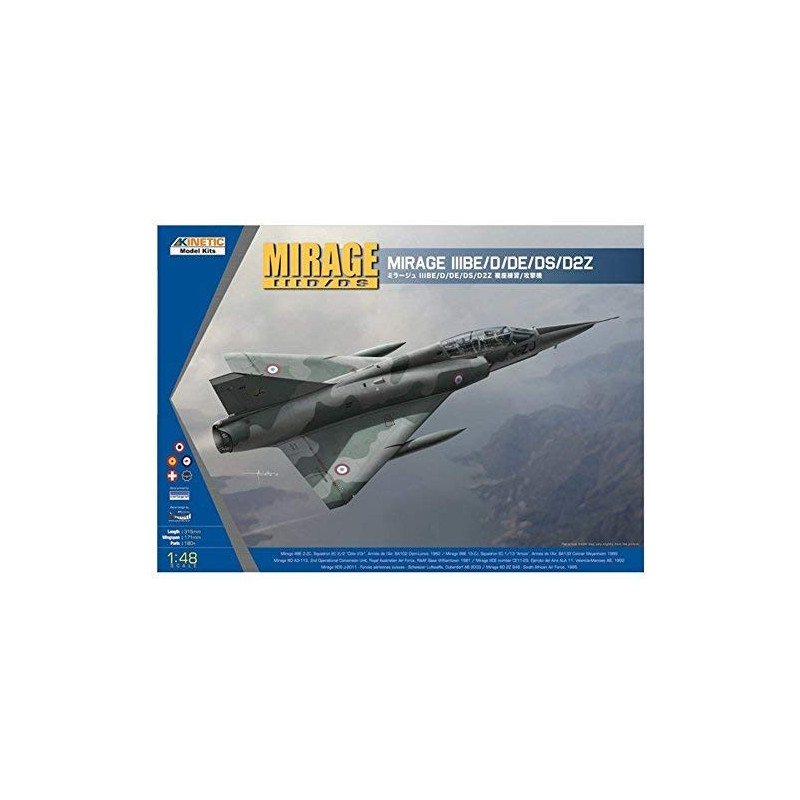 Mirage IIID/DS 48054 Kinetic 1:48