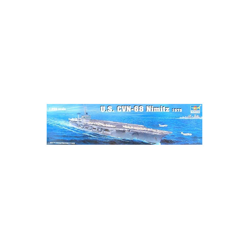 CVN-68 USS Nimitz 1975 05605 Trumpeter 1:350