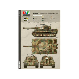 Tiger I Sd.Kfz. 181 Pz.kpfw.VI Ausf. E Middle Production W/ Full Interior 5010 Rye Field Moldel 1:35