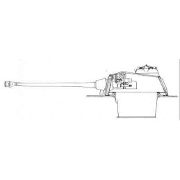 Panther II Rheinmetall turret 35A040 1:35 Amusing Hobby