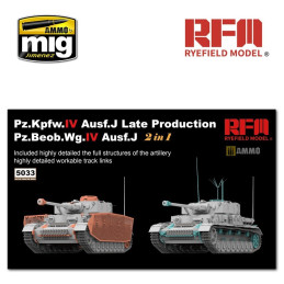 Pz.Kpfw.IV Ausf.J Late Production Pz.Beob.Wg.IV Ausf.J RM-5033 Rye Field Model 1:35