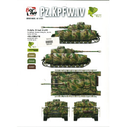 Pz.Kpfw IV Ausf. G/H Mask 4 BD0109 Border Model Scale 1/35