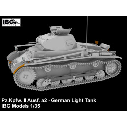 Pz.Kpfw. II Ausf. a2 German Light Tank Limited Edition 35083L IBG Models 1:35