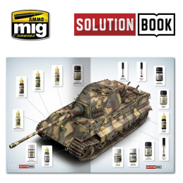 How To Paint WWII German Late Solution Book - Multilingual Book 6503 AMMO by Mig