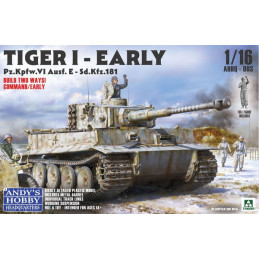 Tiger I - Early Command or Early 003 Andy's Hobby Headquarters  1:16