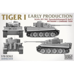 Tiger I - Early Command or Early 003 Andy's Hobby Headquarters  1:16