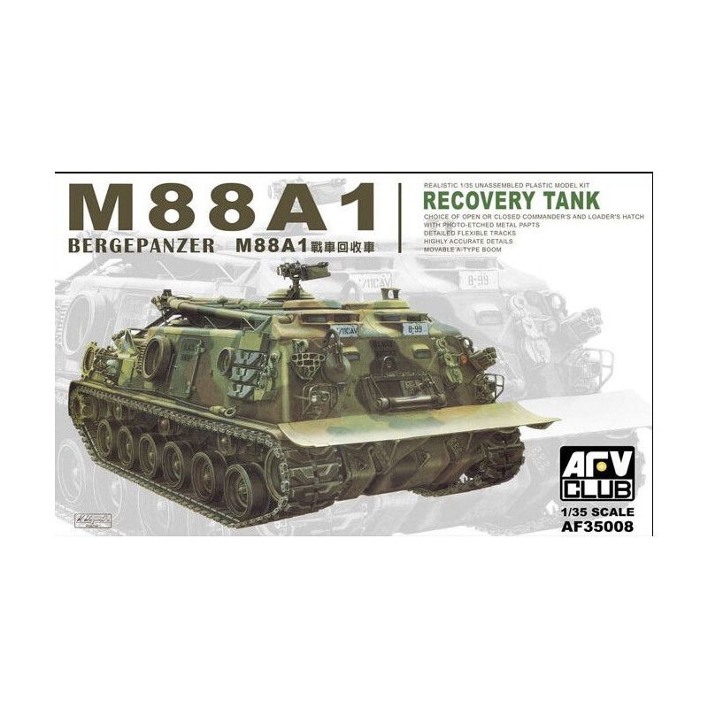 M88 A1 Recovery Tank 35008 AFV Club 1:35