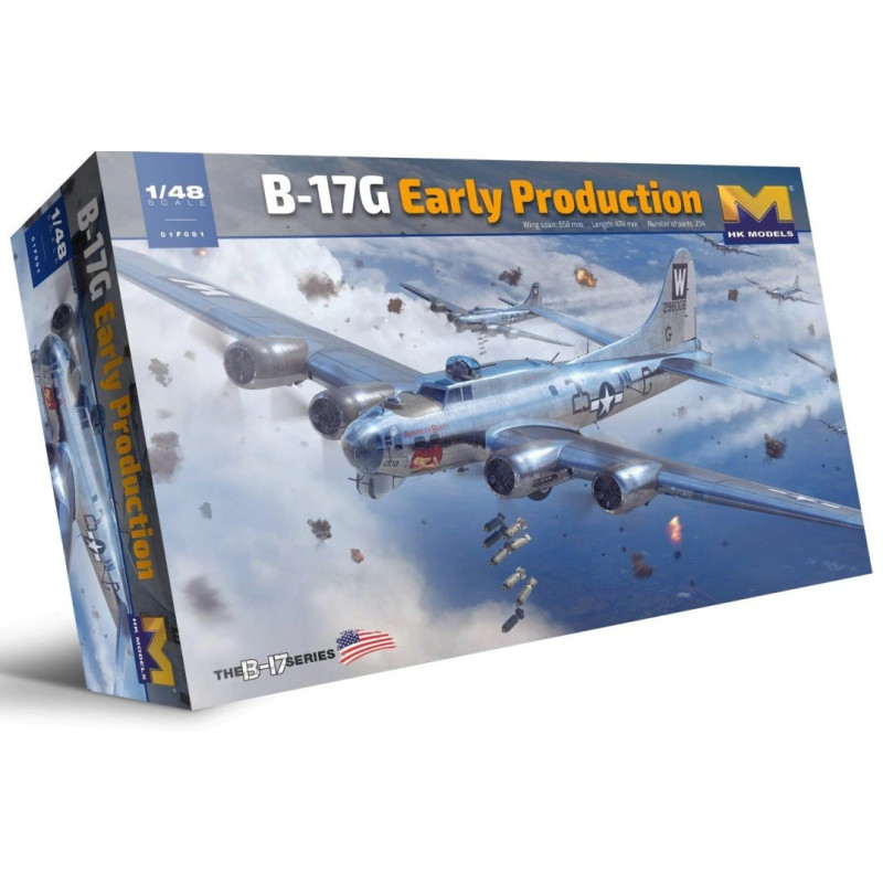 B-17G Early Production 01F001 HK Models 1:48