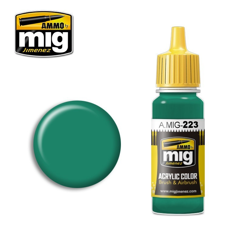 Interior Turquoise Green 0223 AMMO by Mig