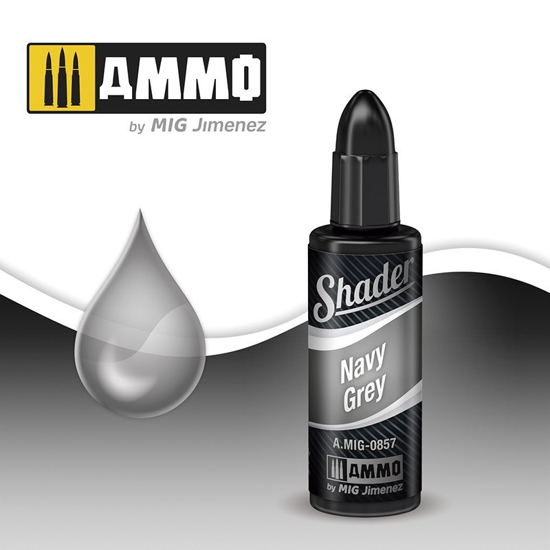 Navy Grey Shader 0857 AMMO by Mig