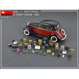 Oil & Petrol Cans 1930s-1940s 35595 MiniArt 1:35