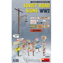 Soviet Road Signs WW 2 35601 MiniArt 1:35