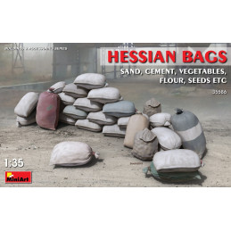 Hessian Bags 35586 MiniArt 1:35