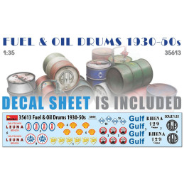 Fuel & Oil Drums 35613 MiniArt 1:35