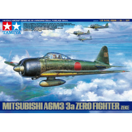 Mitsubishi A6M3/3a Zero Fighter (Zeke) 61108 Tamiya 1:48
