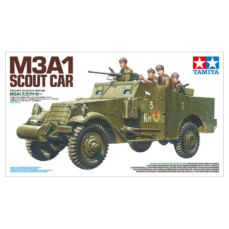 M3A1 Scout Car 35363 Tamiya 1:35