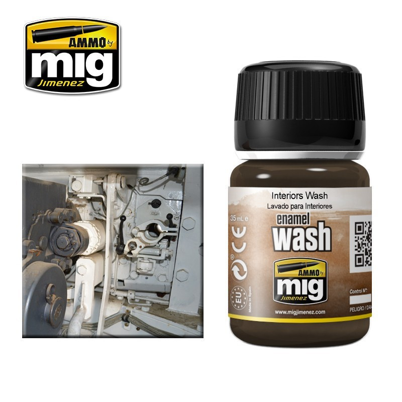 Interiors Wash 1003 AMMO by Mig