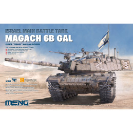 Israel Main Battle Tank Magach 6B Gal TS-044 Meng 1:35