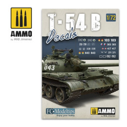 T-54B. Decals 1:72 8062 AMMO by Mig