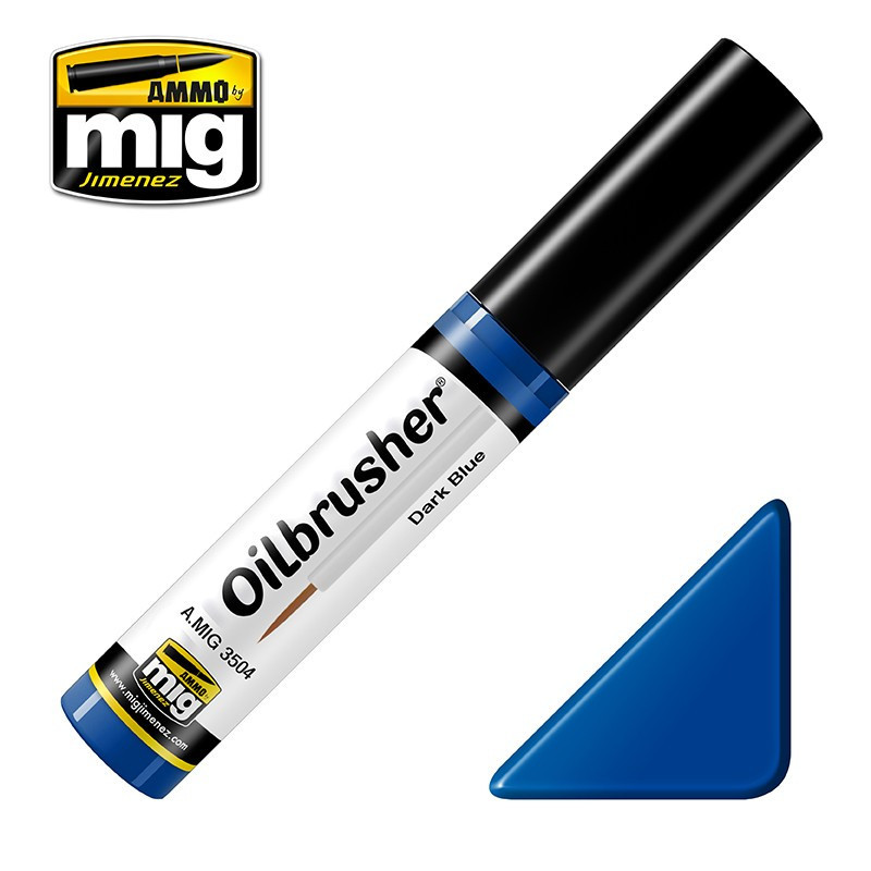 Oil Brusher Blue 3504 AMMO by Mig