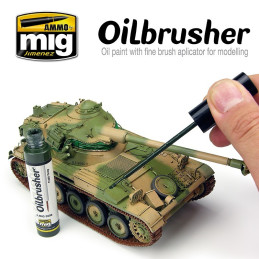 Oil Brusher Blue 3504 AMMO by Mig