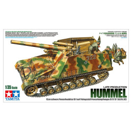 German Heavy Self-Propelled Howitzer Hummel (Late Production) 35367 Tamiya 1:35