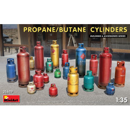Propane/Butane Cylinders 35619 MiniArt 1:35