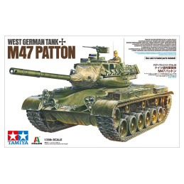 West German tank M47 Patton 37028 Tamiya 1:35