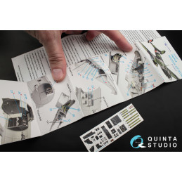 Pe-2 3D-Printed & coloured Interior (for Zvezda kits) QD48011 Quinta Studio