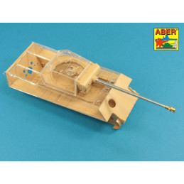 7.5cm Barrel with Muzzle brake for Panther Ausf.G Rye Field Model 35L-246 Aber 1:35