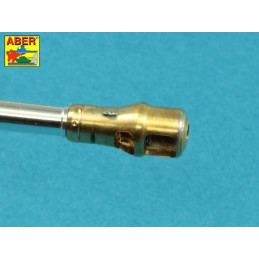 7,5 cm barrel with muzzle brake for Panther Ausf.G for Takom 35L-300 Aber 1:35