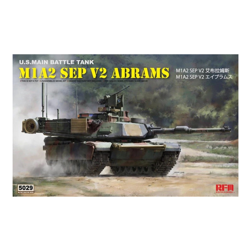 M1A2 SEP V2 Abrams 5029 Rye Field Model 1:35
