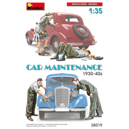 Car Maintenance 1930-40s 38019 MiniArt 1:35