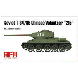 Soviet T-34/85 Chinese Volunteer "215" 5059 Rye Field Model 1:35