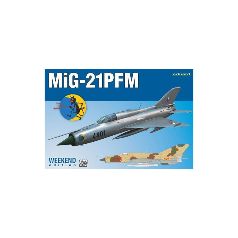 MiG-21PFM Weekend Edition 7454 Eduard 1:72