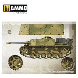Illustrated Weathering Guide To WWII Late War German Vehicles English, Spanish 6015 AMMO by Mig