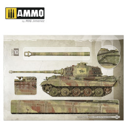 Illustrated Weathering Guide To WWII Late War German Vehicles English, Spanish 6015 AMMO by Mig