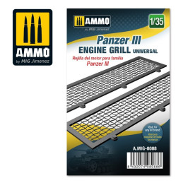 Panzer III engine grilles universal 1:35 8088 AMMO by Mig