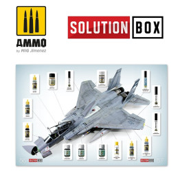 USAF Navy Grey Fighters Solution Book 6509 AMMO by Mig