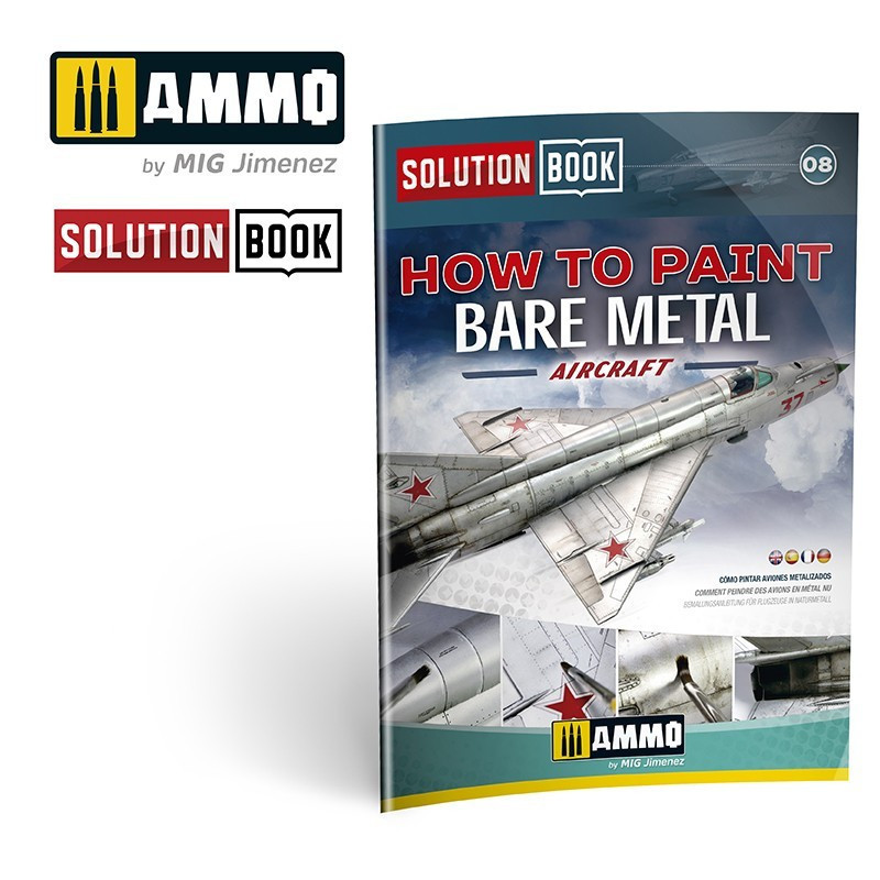 Bare Metal Aricraft Solution Book 6521 AMMO by Mig